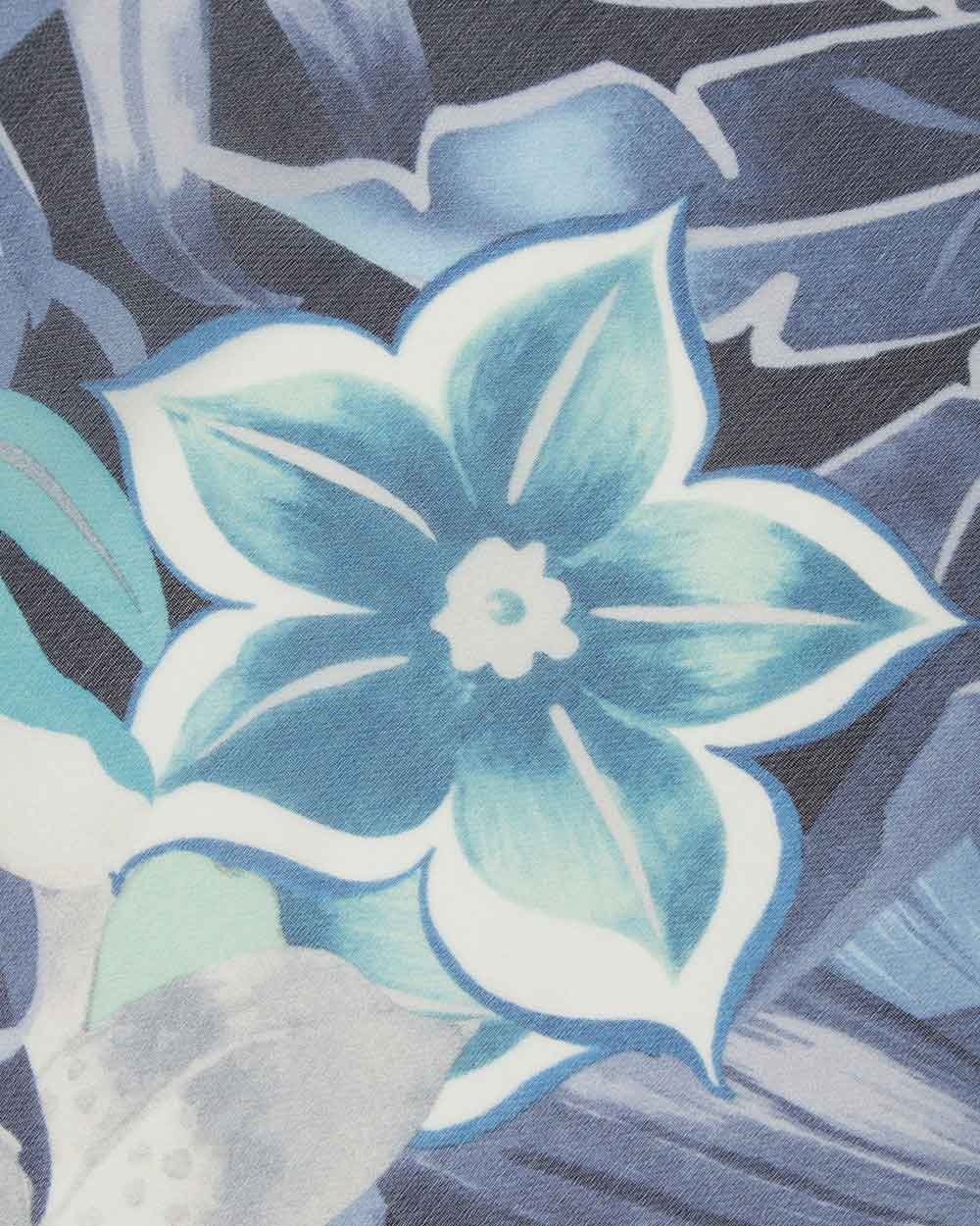 Ferragamo Logo Printed Scarf In Blue
