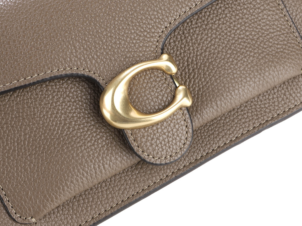 Coach Flip Shoulder Bag In Brown