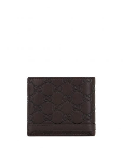 Gucci Double G-decorated Wallet In Black