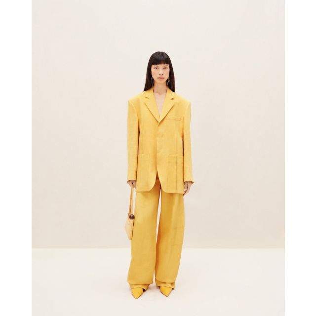 Jacquemus La Veste D'homme Blazer In Yellow