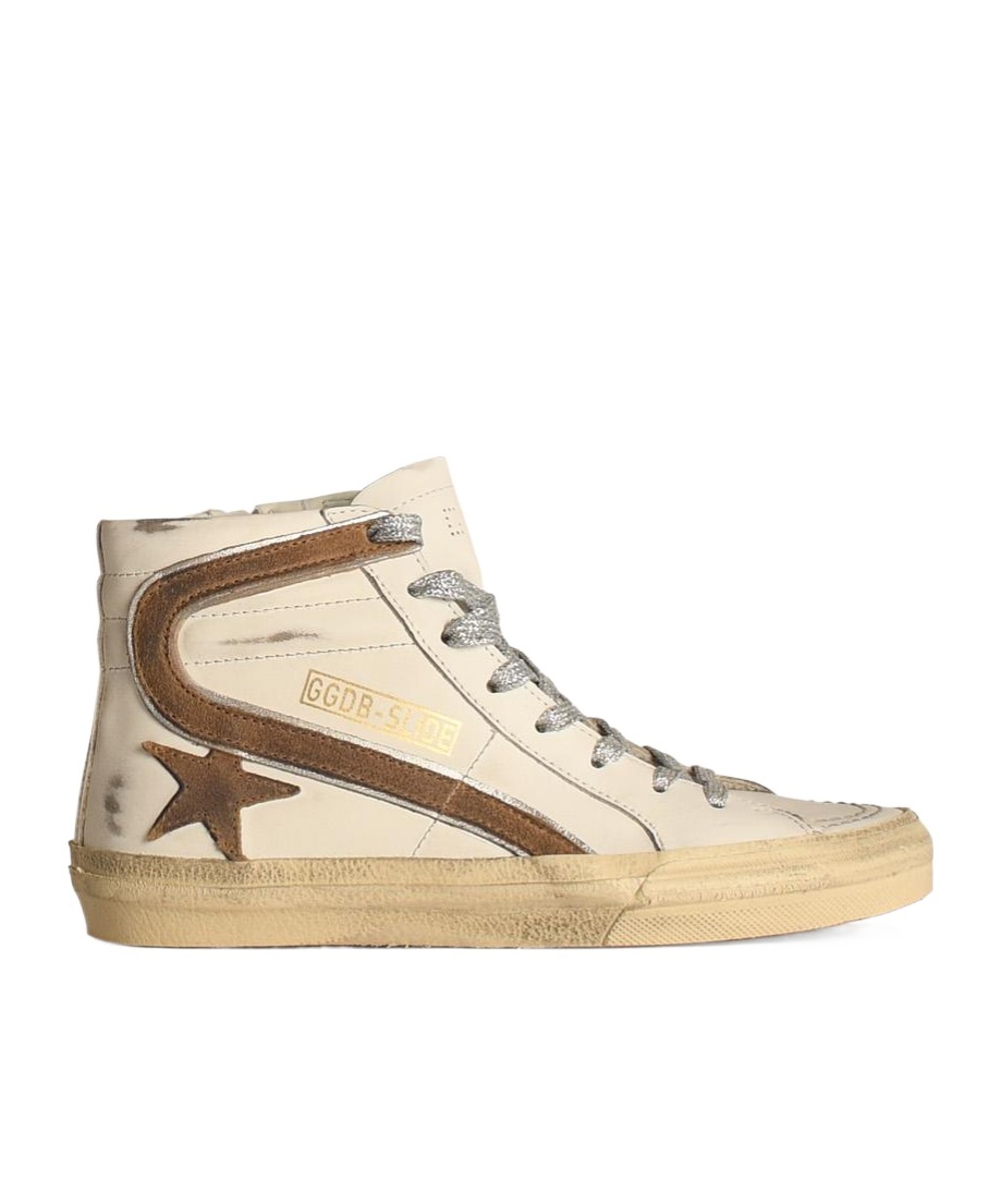 Golden Goose Sneakers In Nude