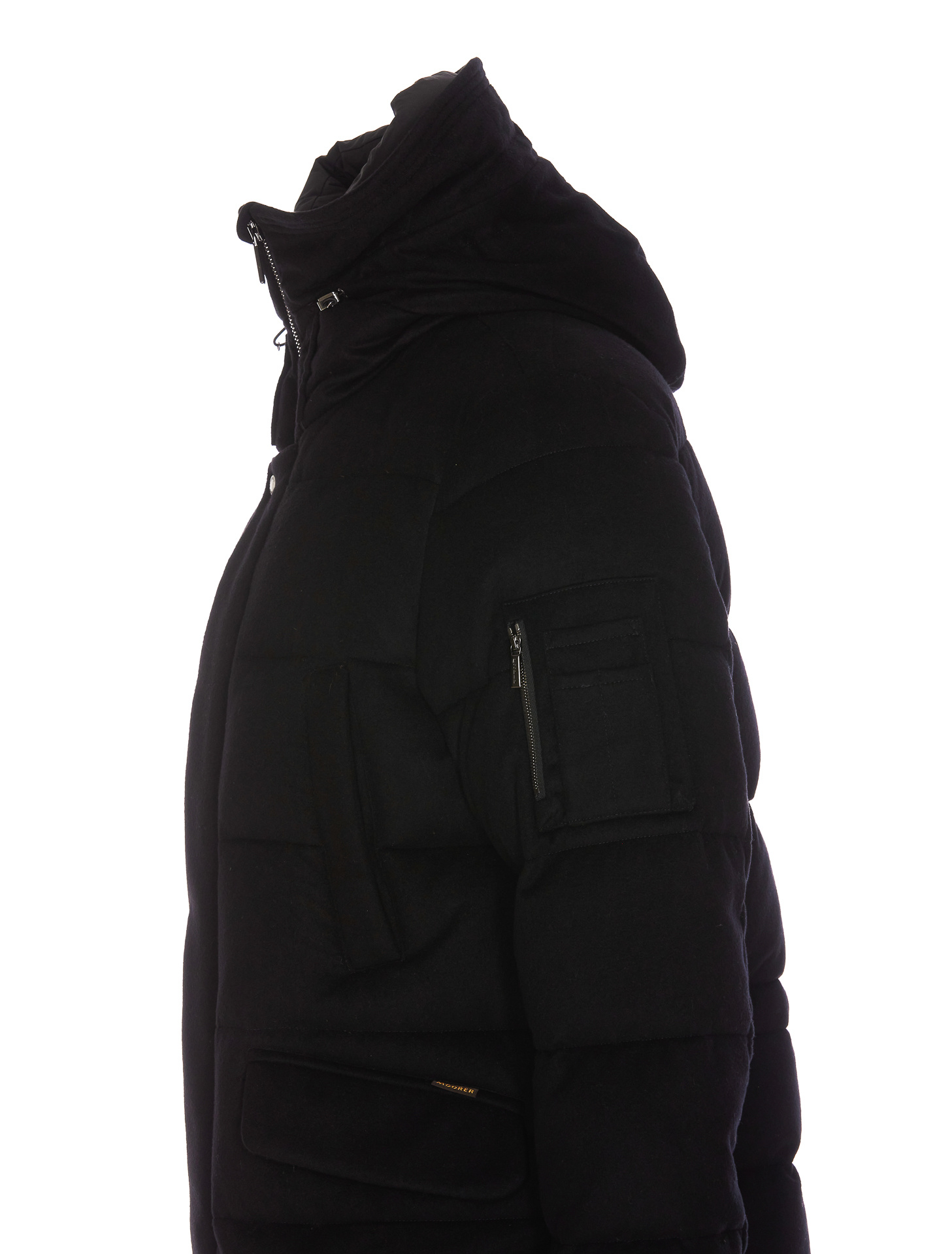 Moorer Davide Heavy Jacket In Black
