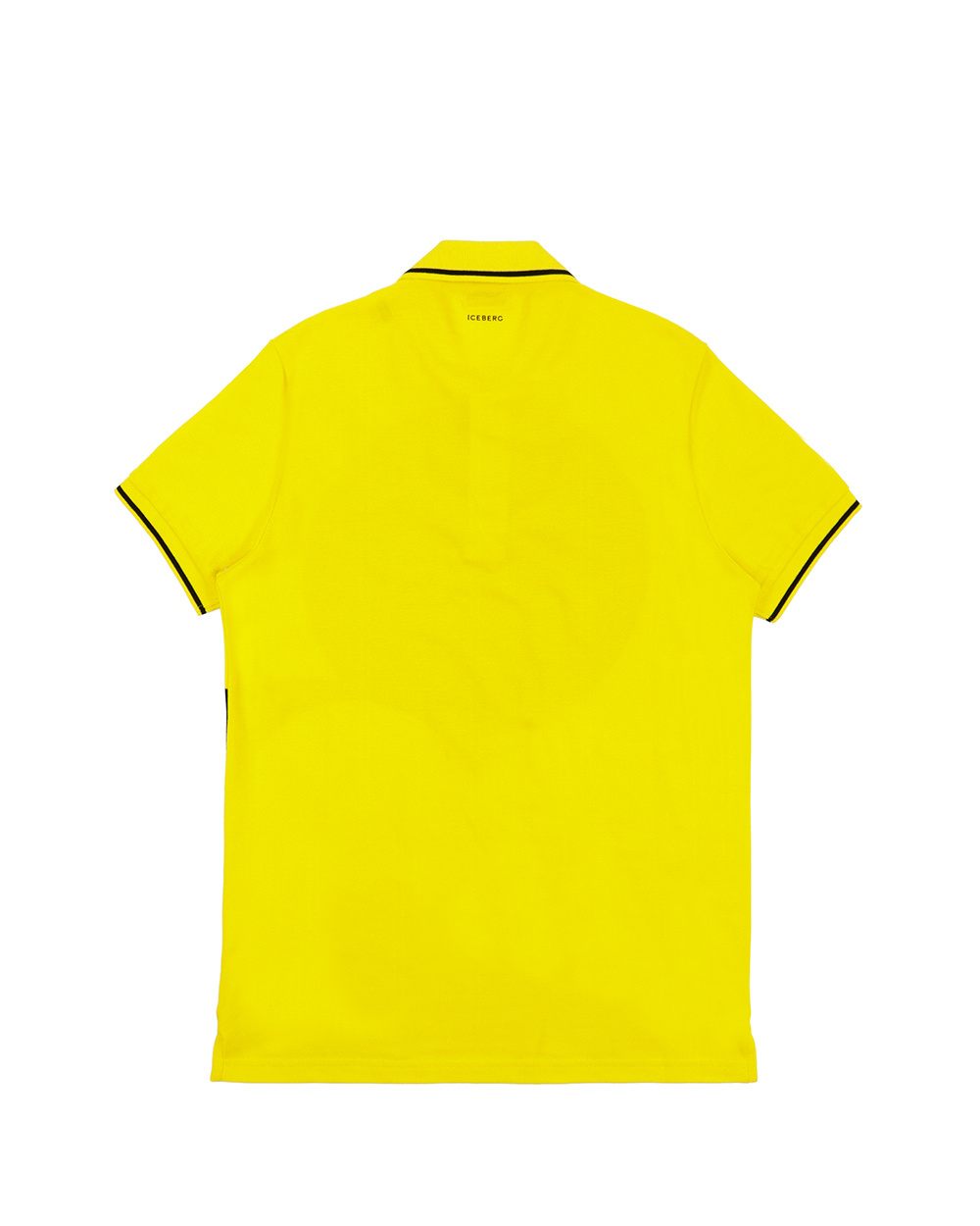 Iceberg Printed Pattern Polo Shirt In Yellow