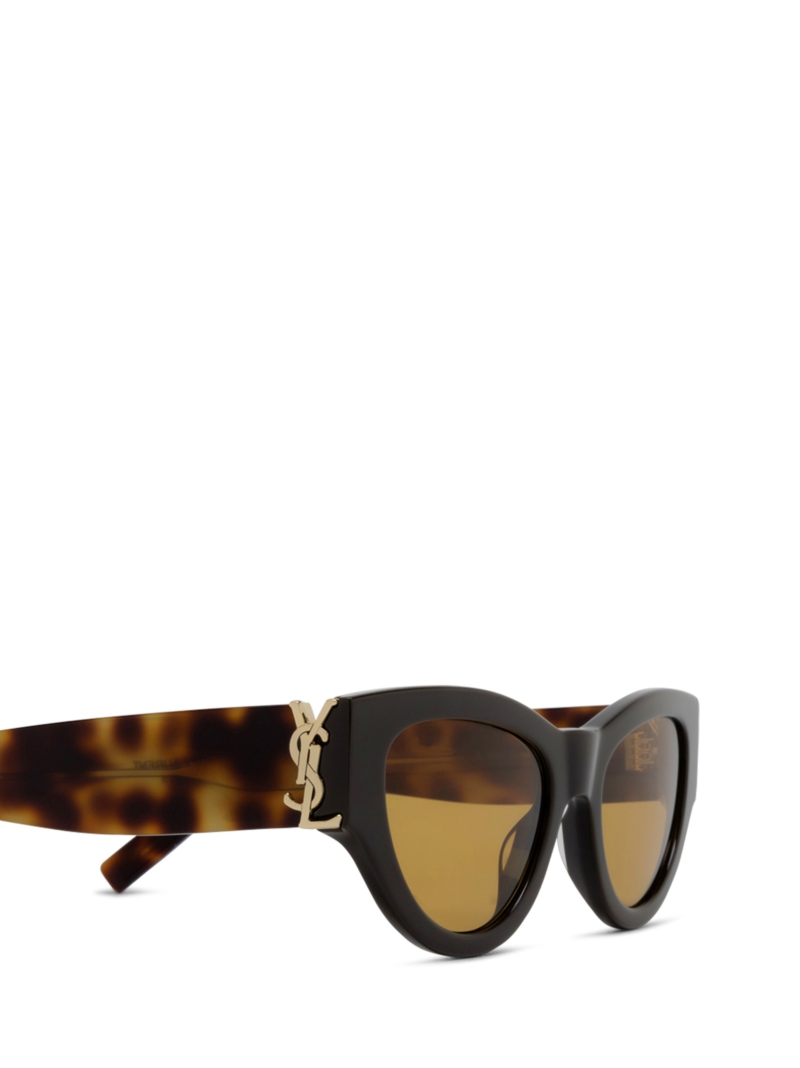 Saint Laurent Slm94 Sunglasses In Green