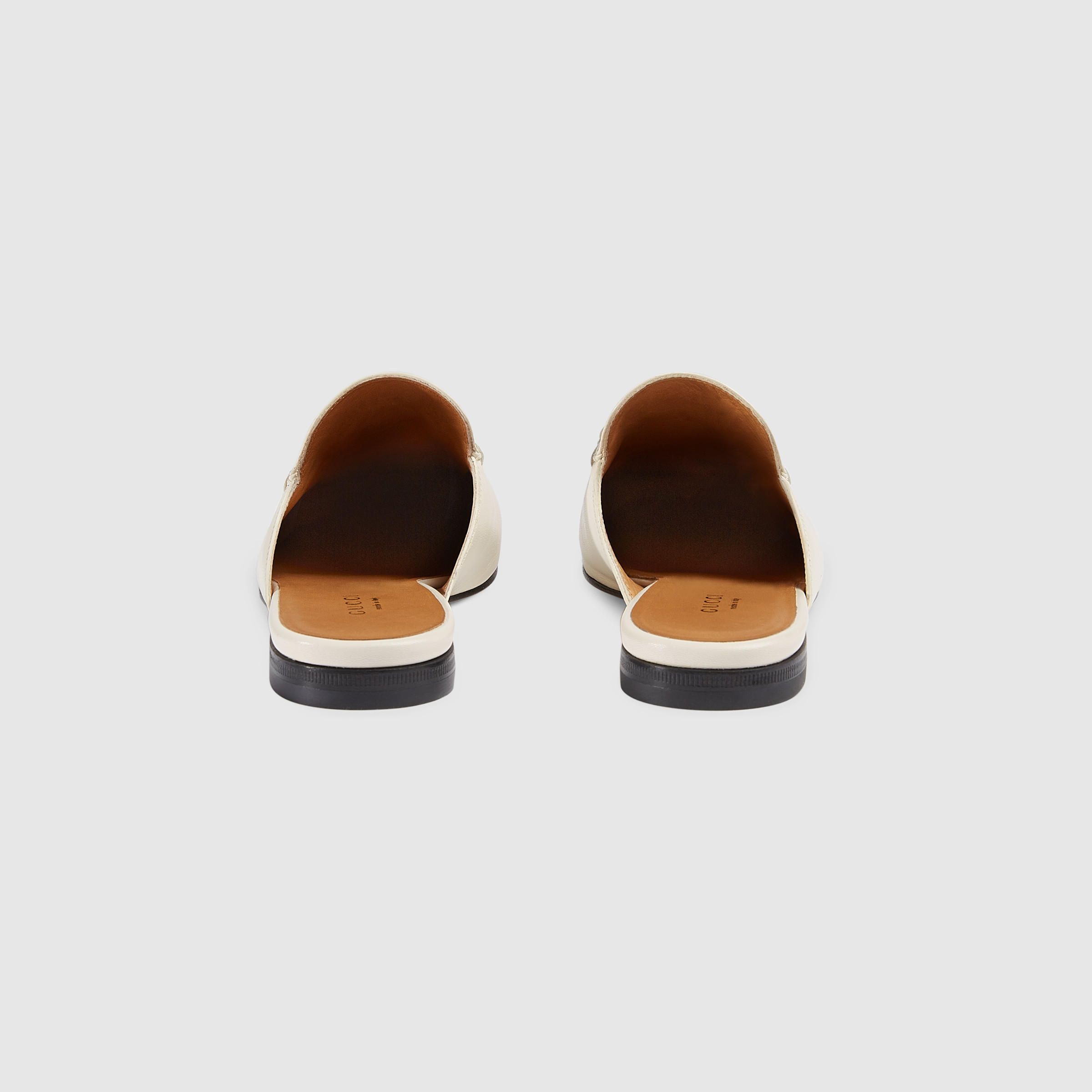 Shop Gucci Women's Princetown Slipper In White