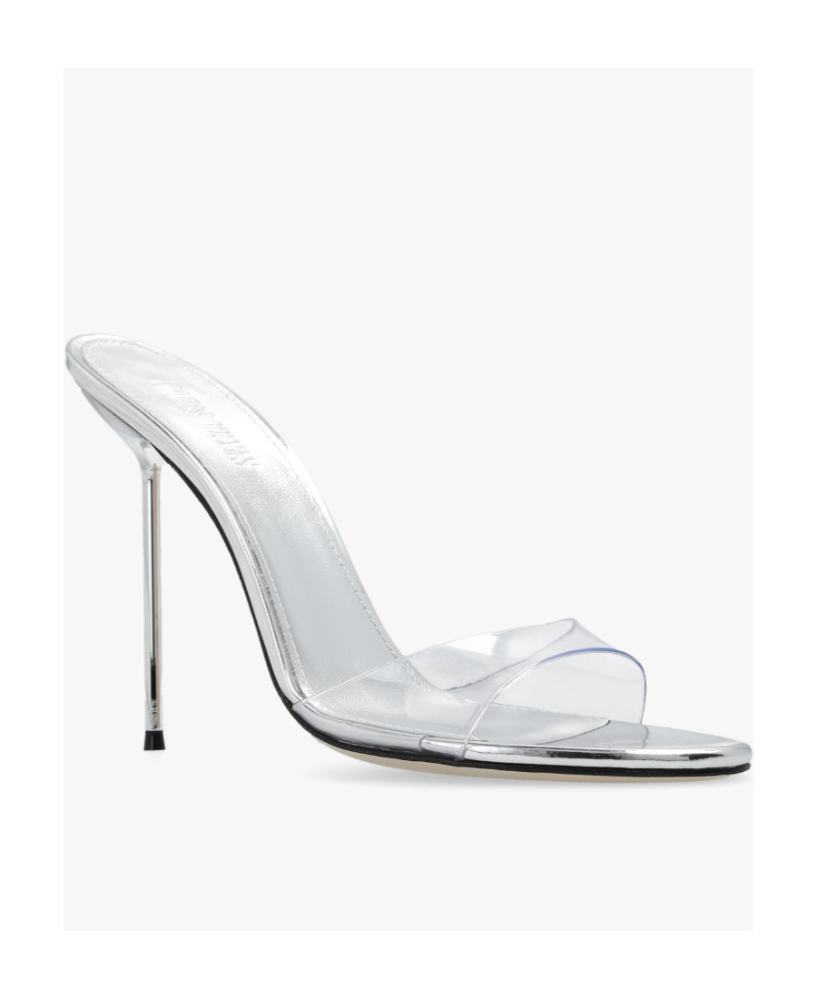 Shop Paris Texas Open-toe Stiletto-heel Mules In White