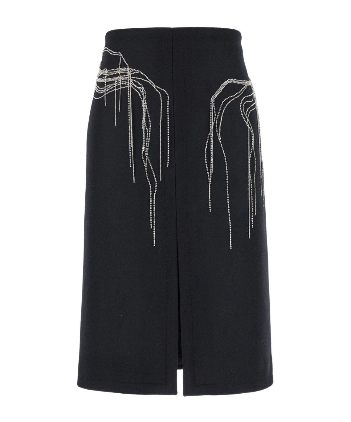 DRIES VAN NOTEN MID-WAIST SKIRT