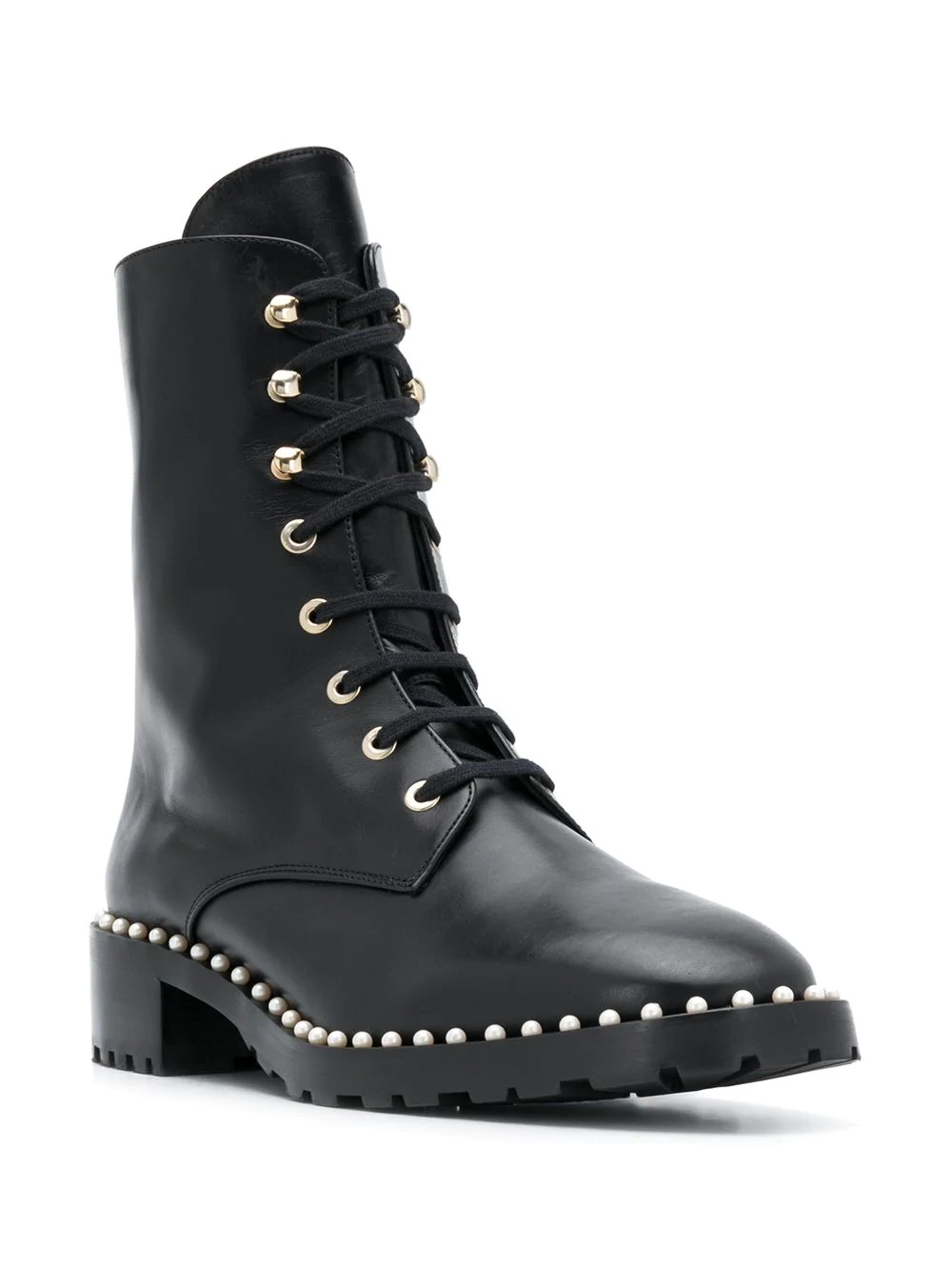 Stuart Weitzman Allie Pearl Ankle Boots In Multi