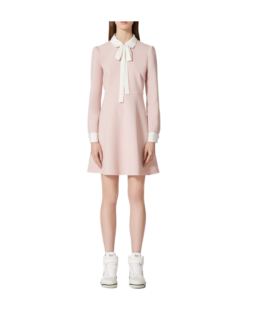 Red Valentino Cady Tech Dress In Pink