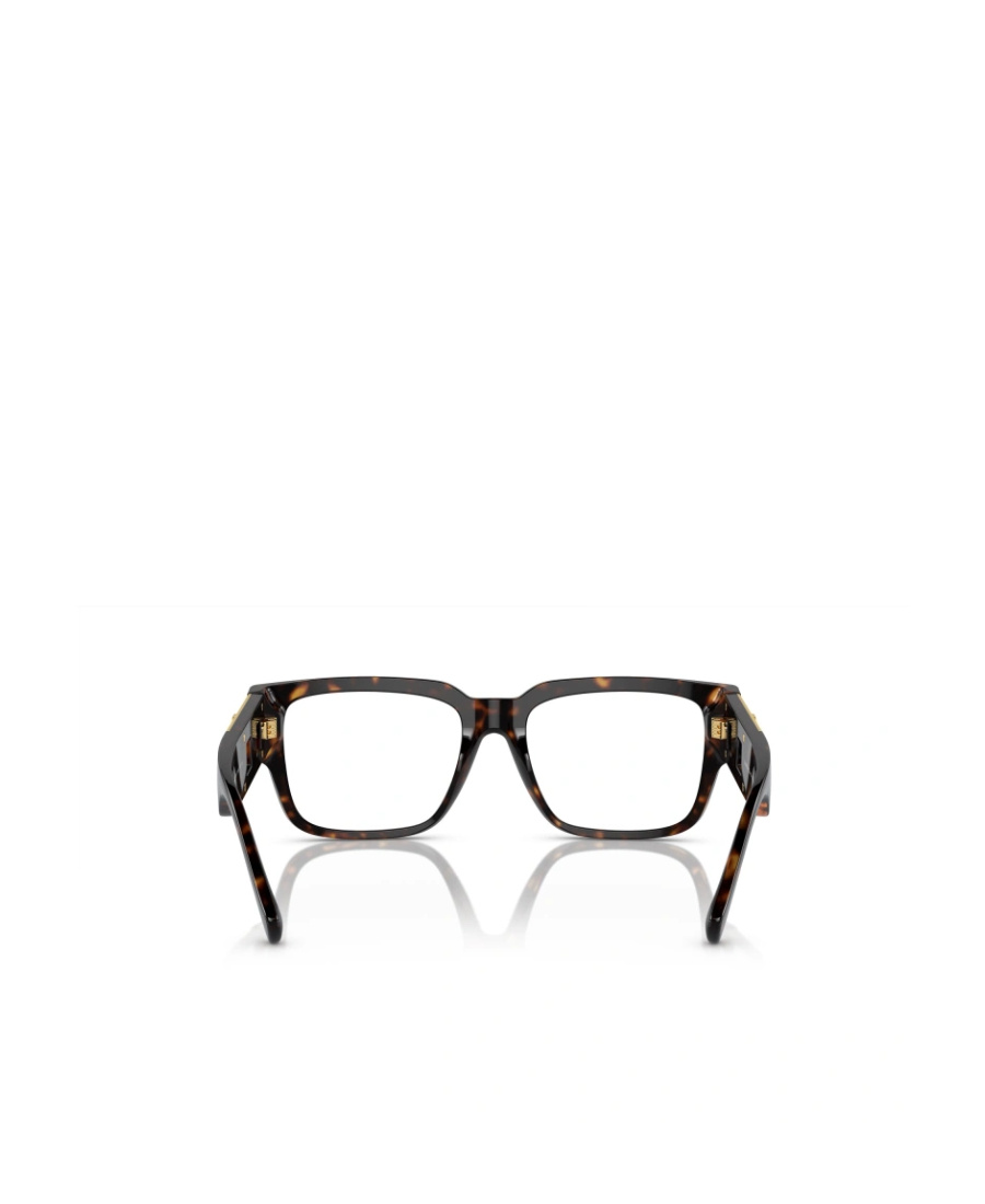 Versace Square Printed Flat Mirror In Black