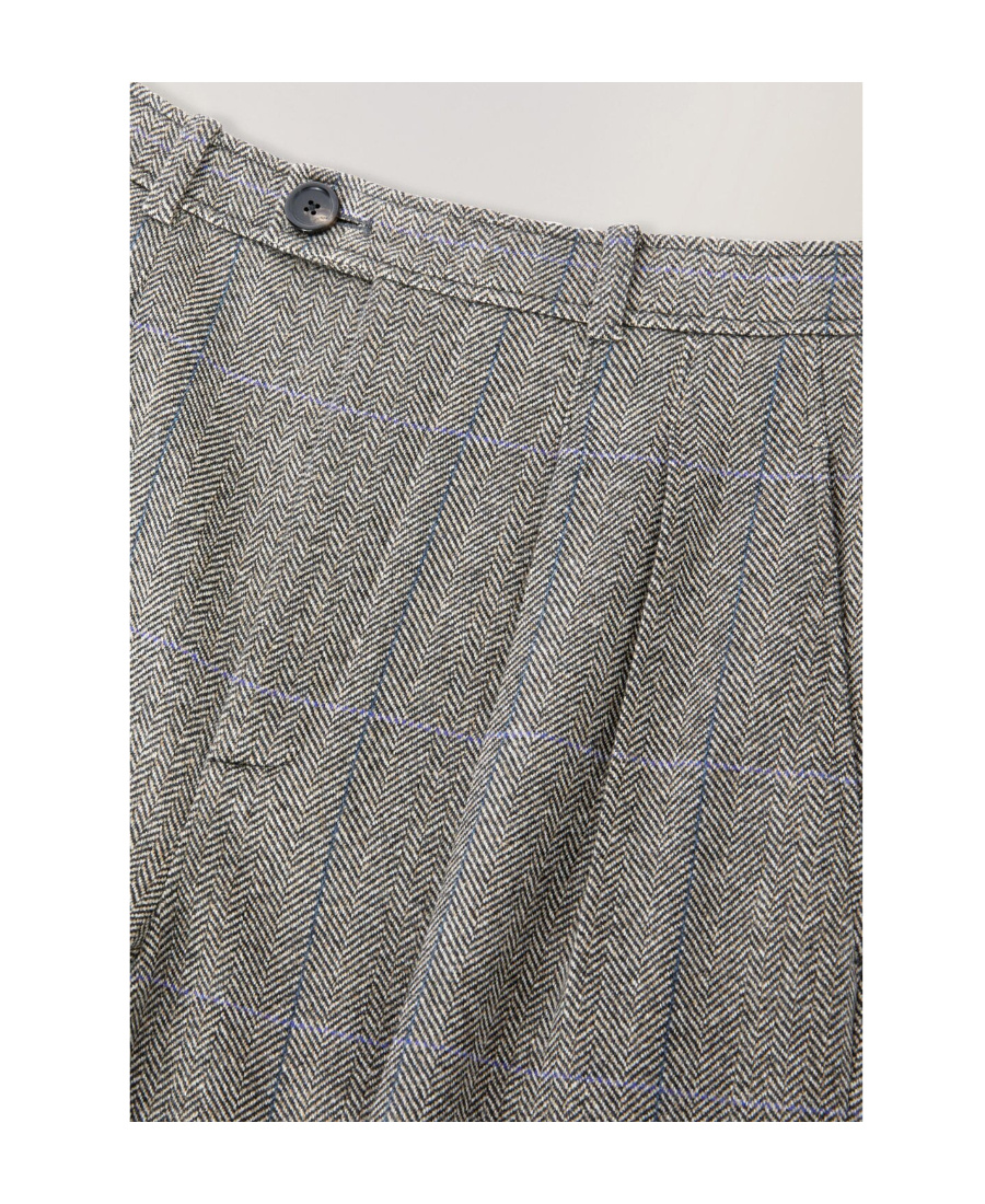 Loro Piana Barbed Straight-leg Trousers In Gray