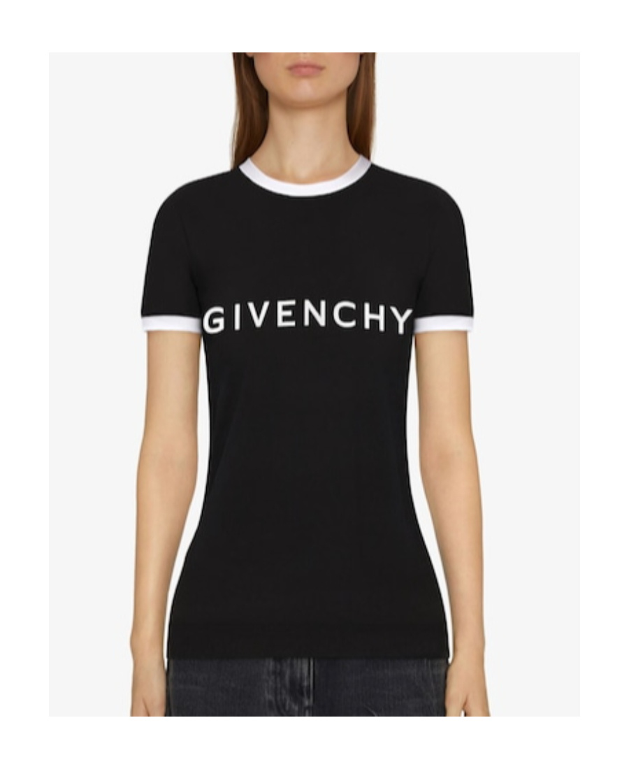 Givenchy Cotton T-shirt In Black