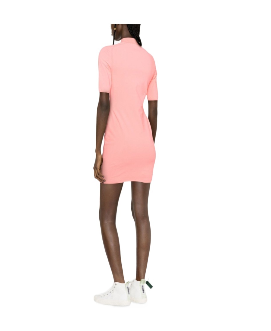 Alexander Wang T Logo Dress In Pink