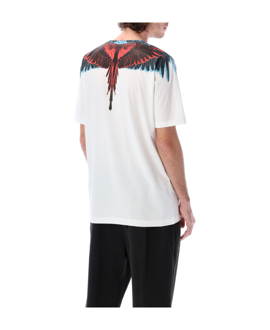 Marcelo Burlon County Of Milan Bandana Wings T-shirt In White