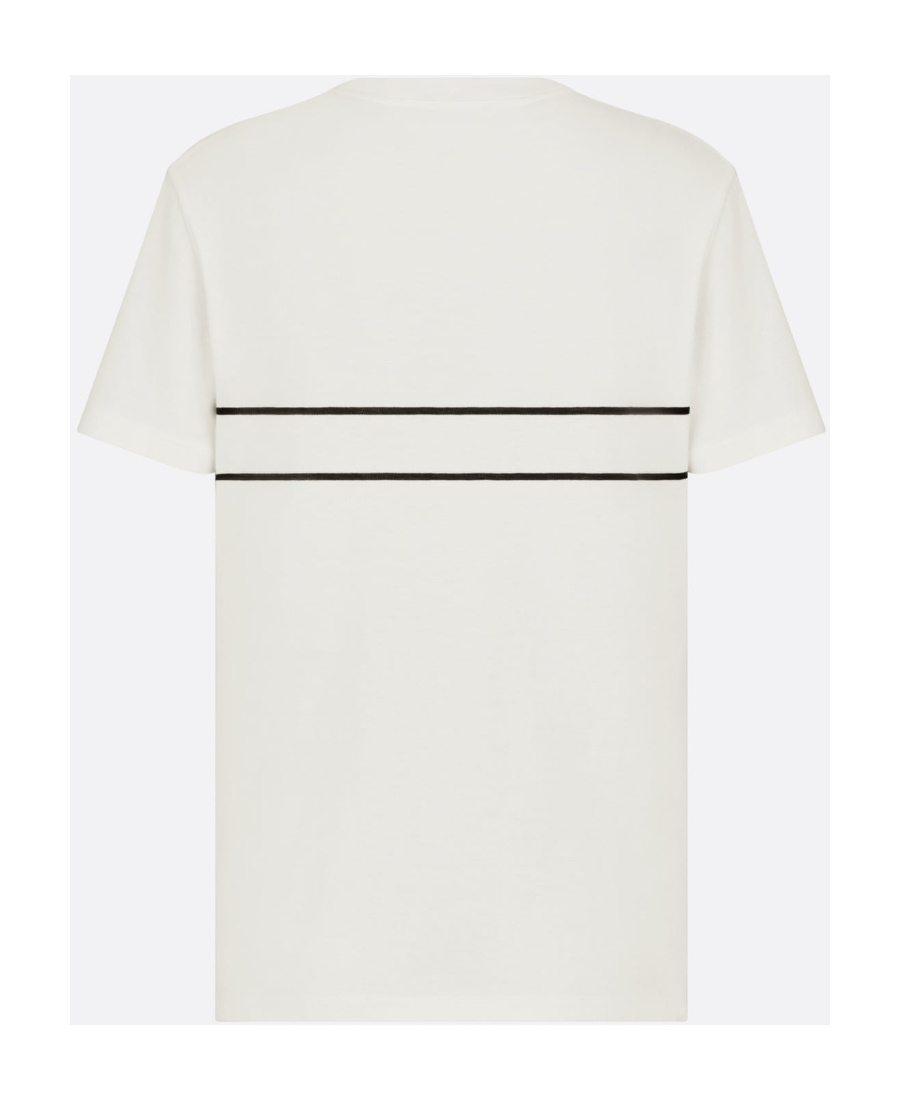 Dior Logo T-shirt In White