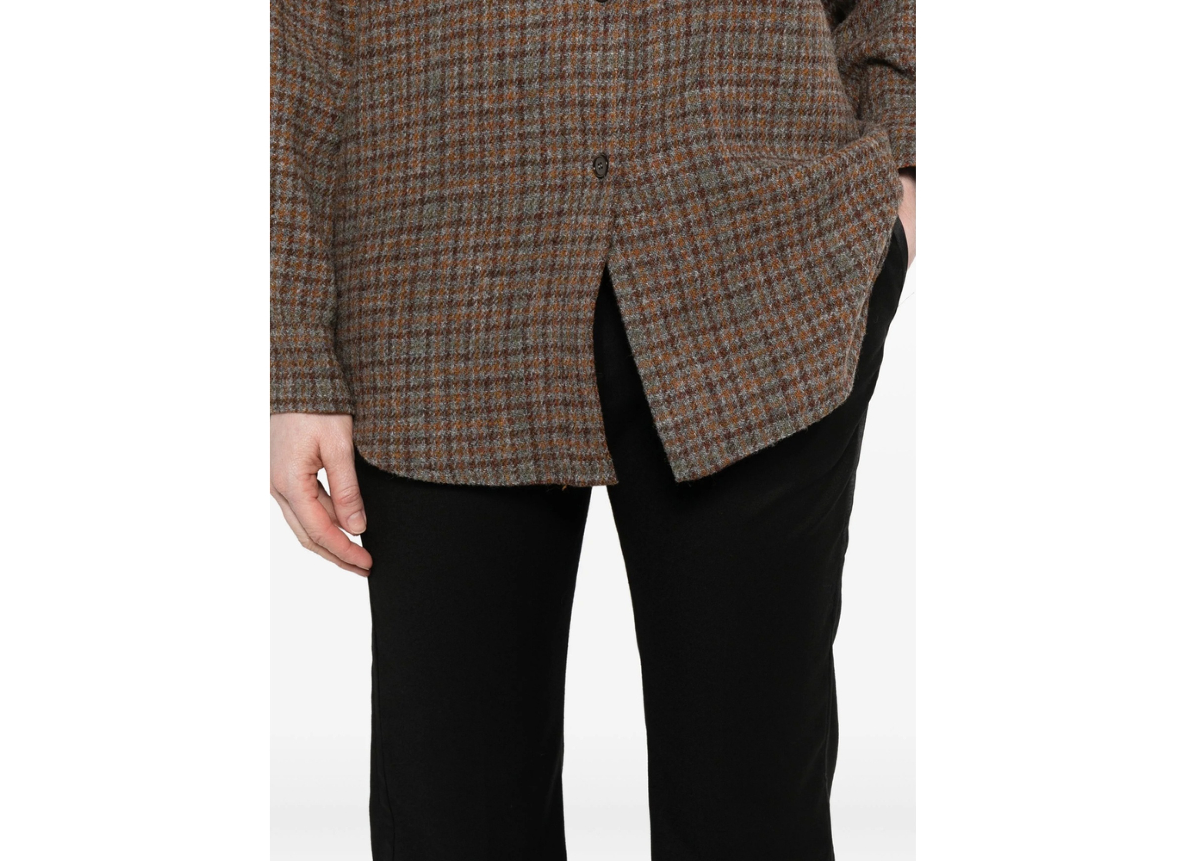 Barena Venezia Satin-trimmed Trousers In Black