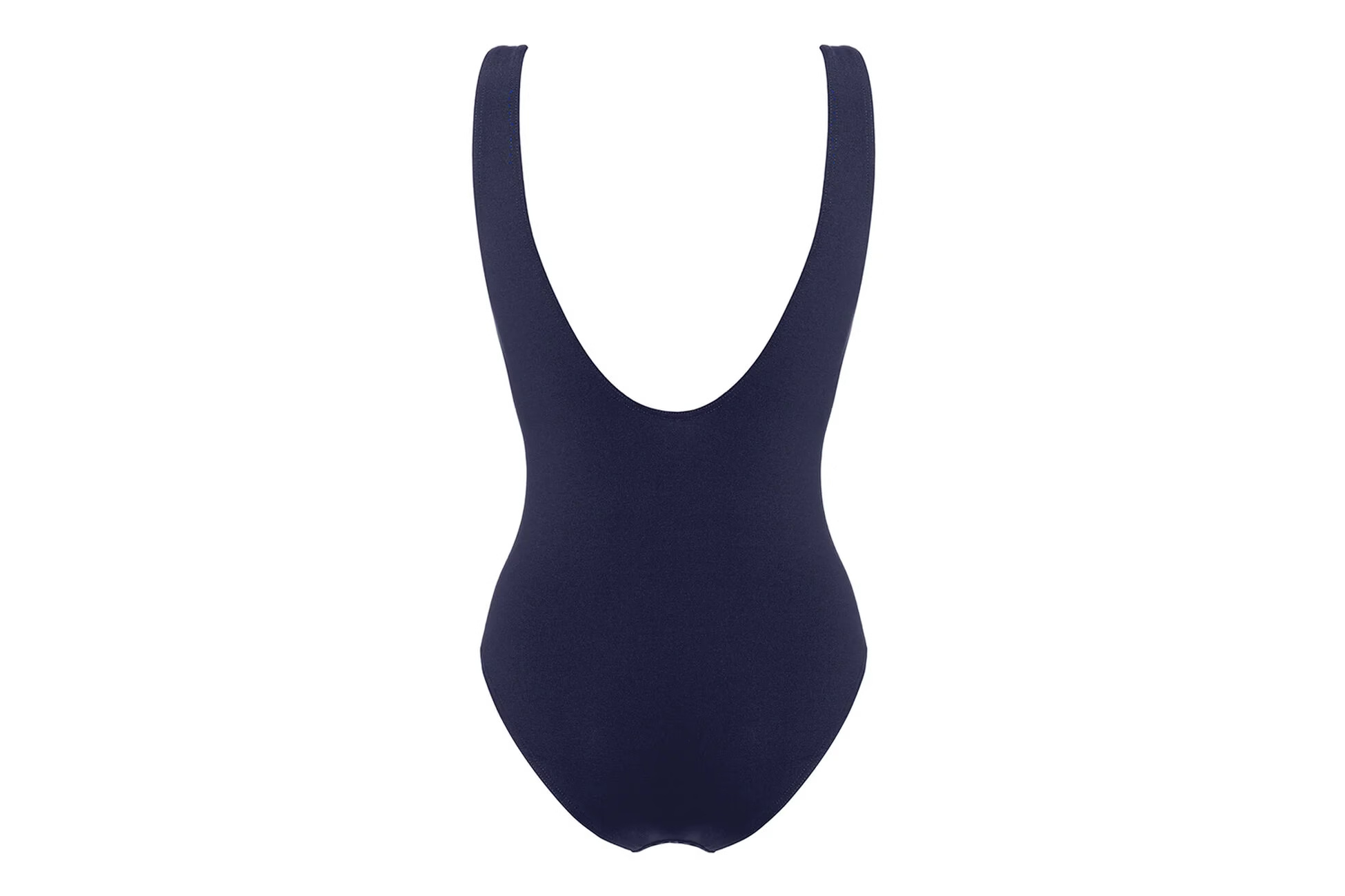 Eres Icone Snap-front One-piece Swimsuit In Blue