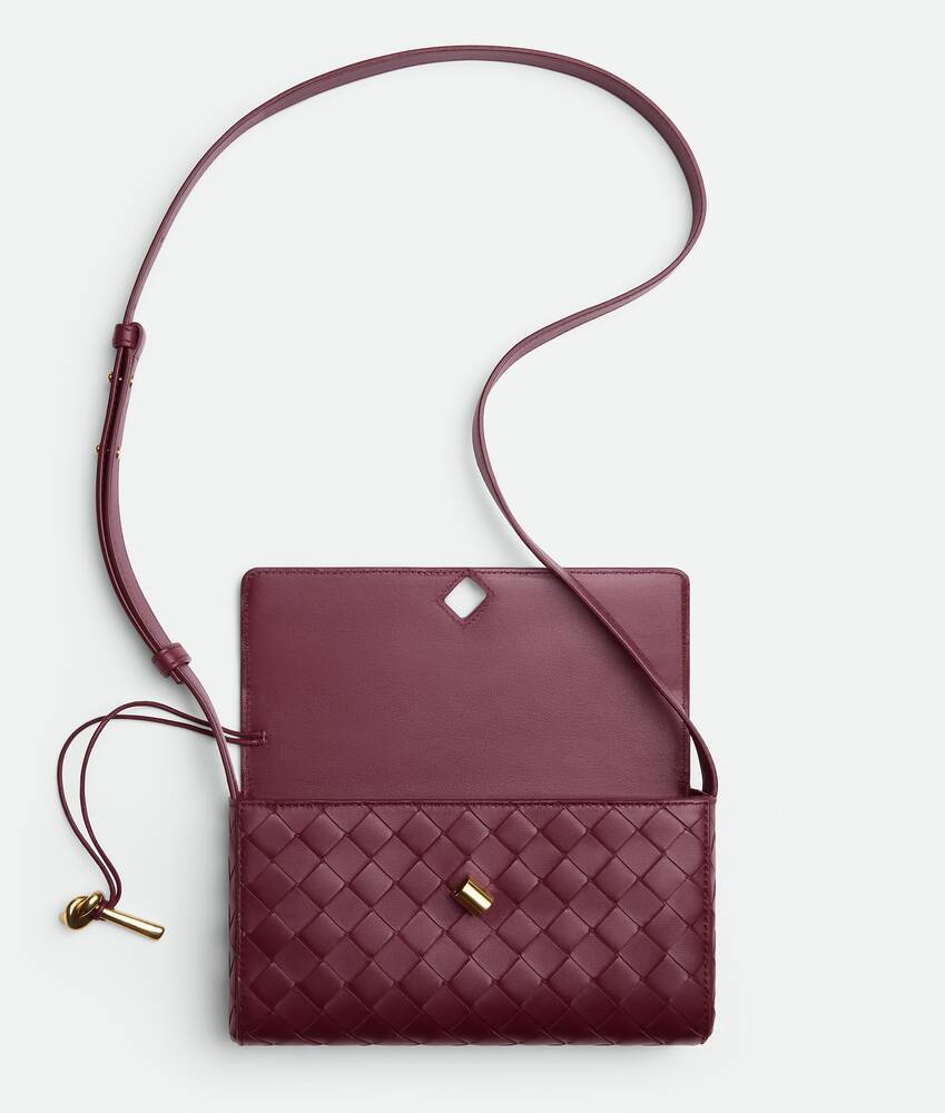 BOTTEGA VENETA ANDIAMO KNITTED CROSSBODY BAG