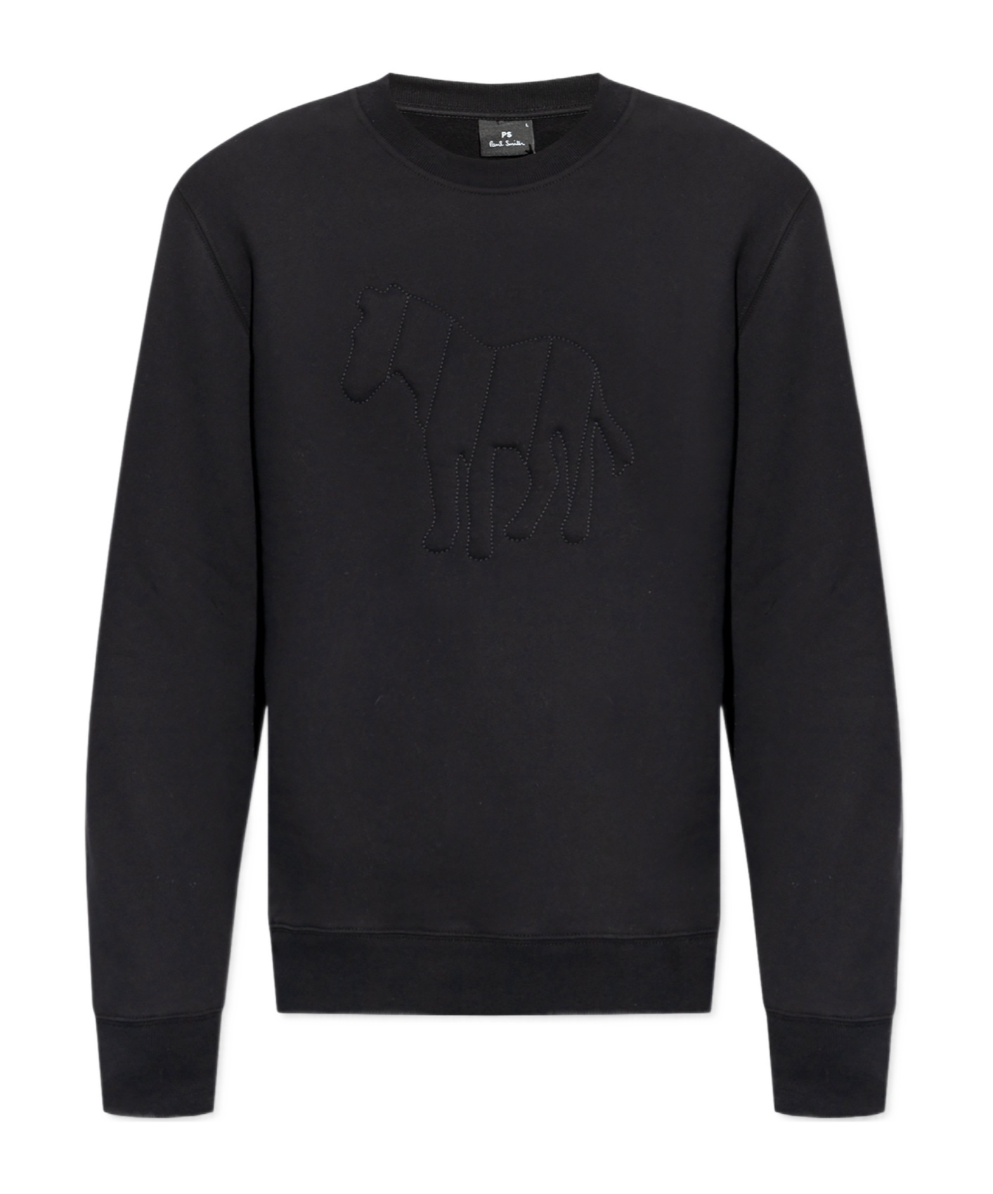 Ps By Paul Smith Long-sleeved Sweater In Black