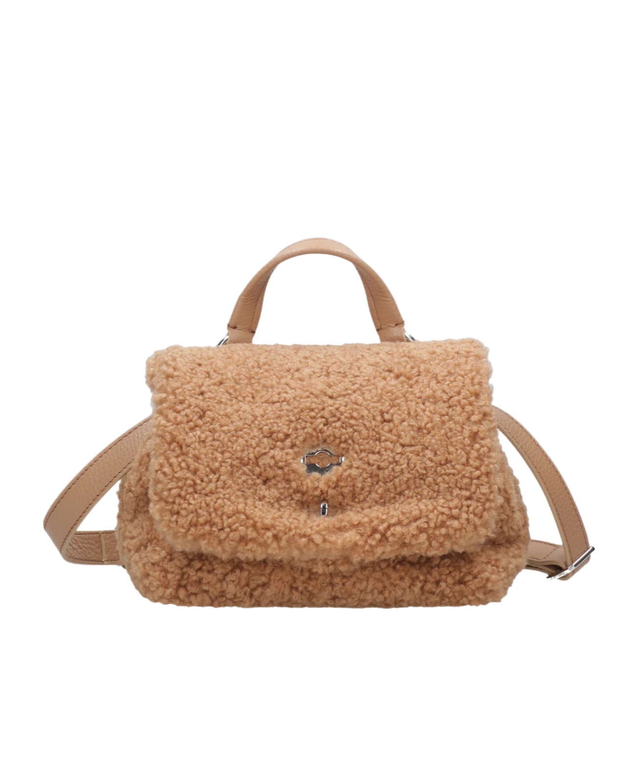 Zanellato Top Handle Shoulder Bag In Brown