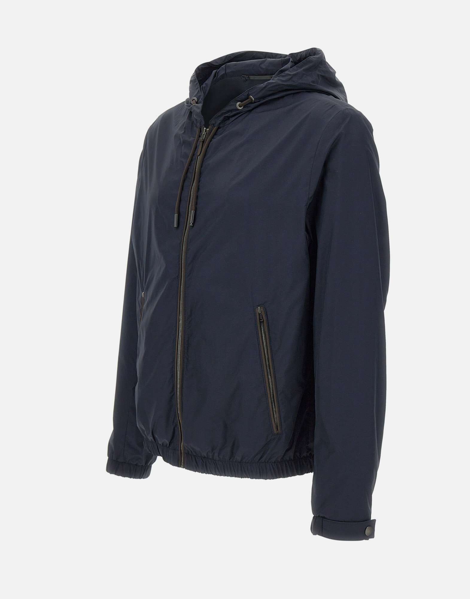Hugo Boss Windproof Nylon Jacket With Hood
