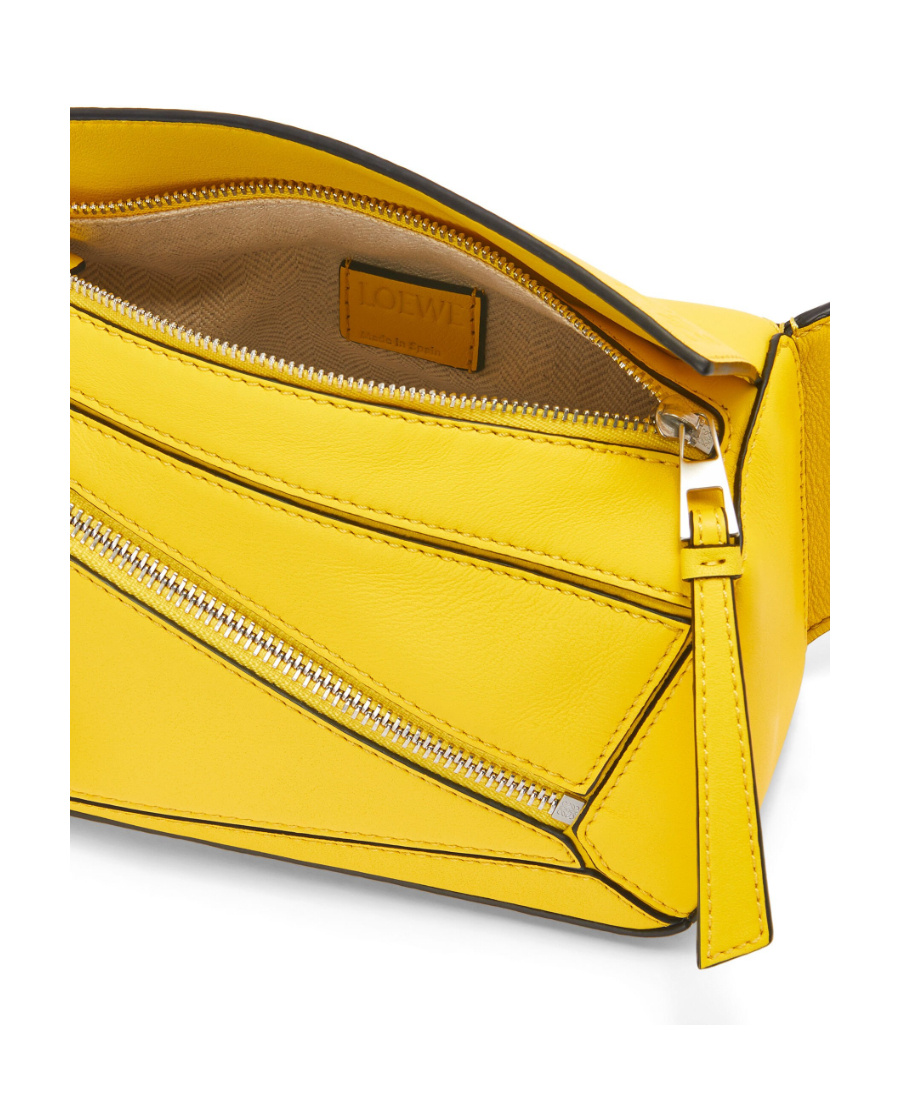 LOEWE MINI PUZZLE BUMBAG IN CLASSIC CALFSKIN