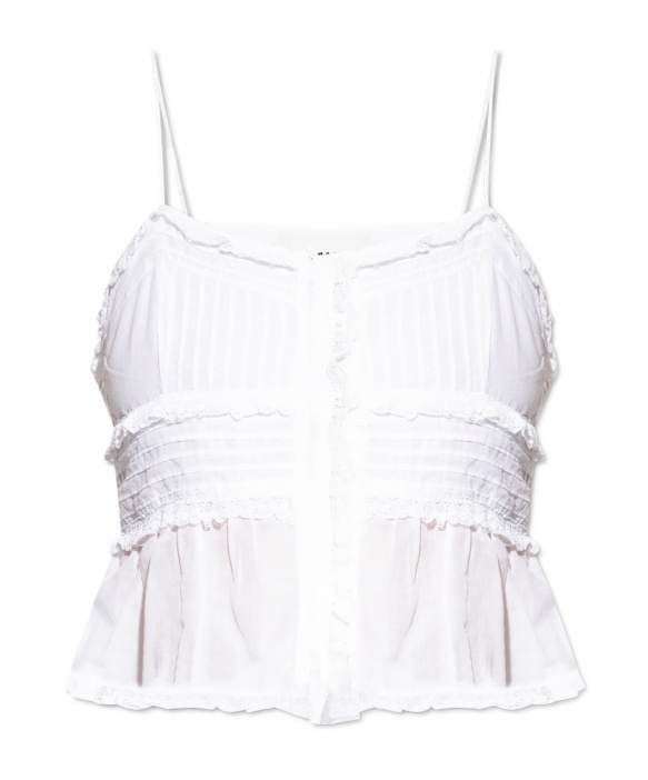 Isabel Marant Étoile Lace Sling In White