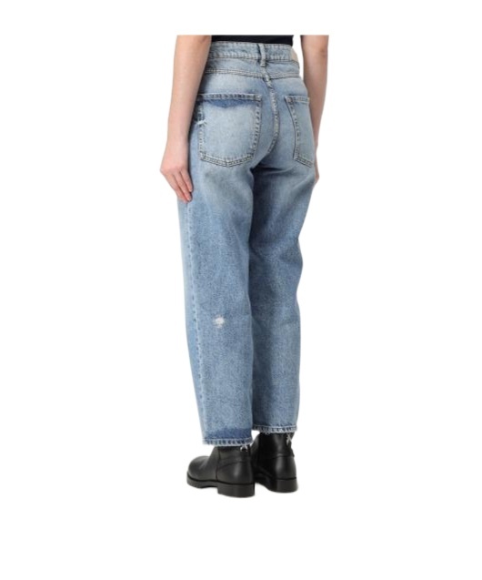Icon Denim Belt-loop Jeans In Blue