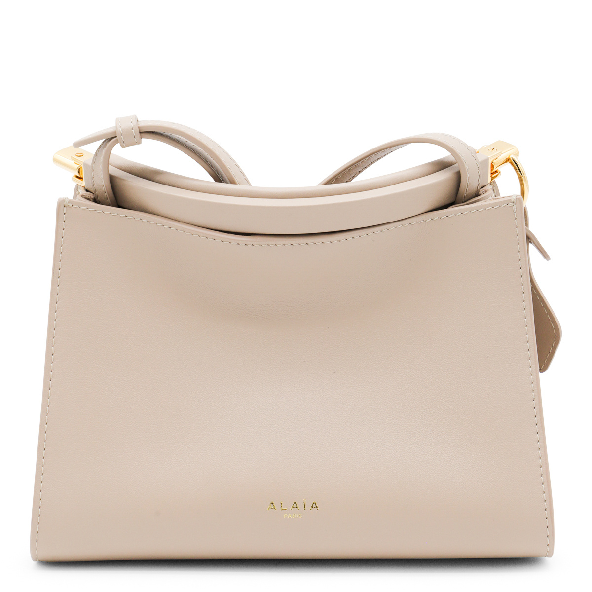 Alaïa Square Shoulder Bag In Brown
