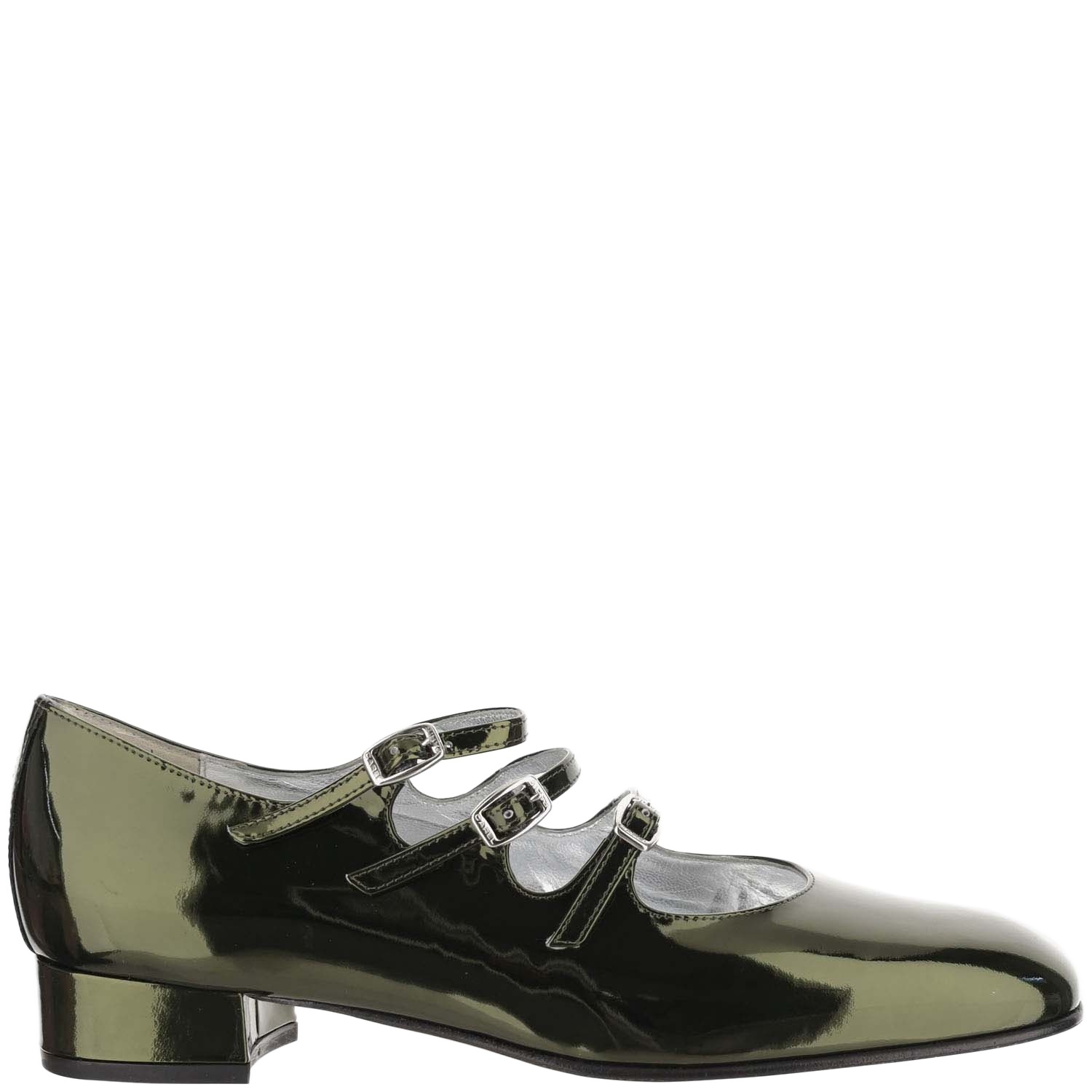Carel Paris Ariana Green Mary Jane Pump In Black
