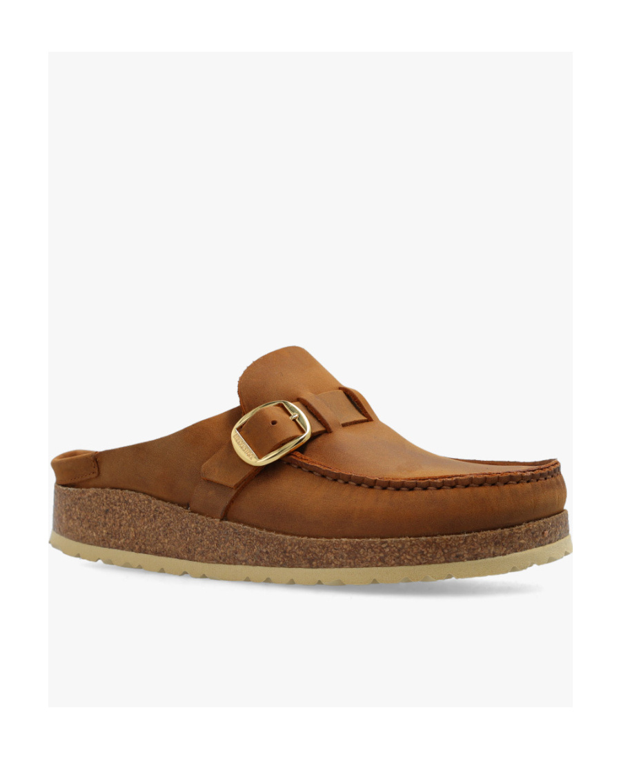 Birkenstock Buckley 30mm Mules In Brown