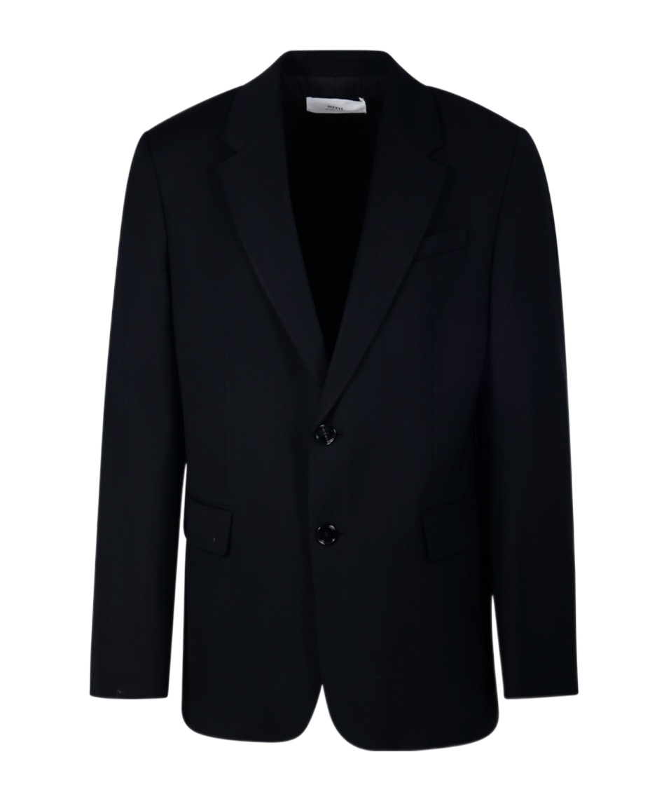 Ami Alexandre Mattiussi Ami Paris Single-breasted Tailored Blazer In Black