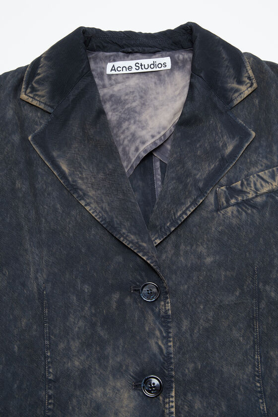 Acne Studios Single Breasted Jacket In Black