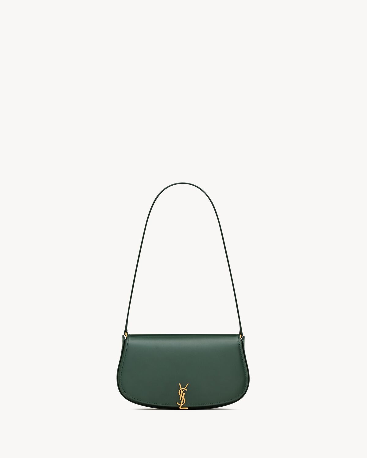 Saint Laurent Mini Voltaire In Box In Green
