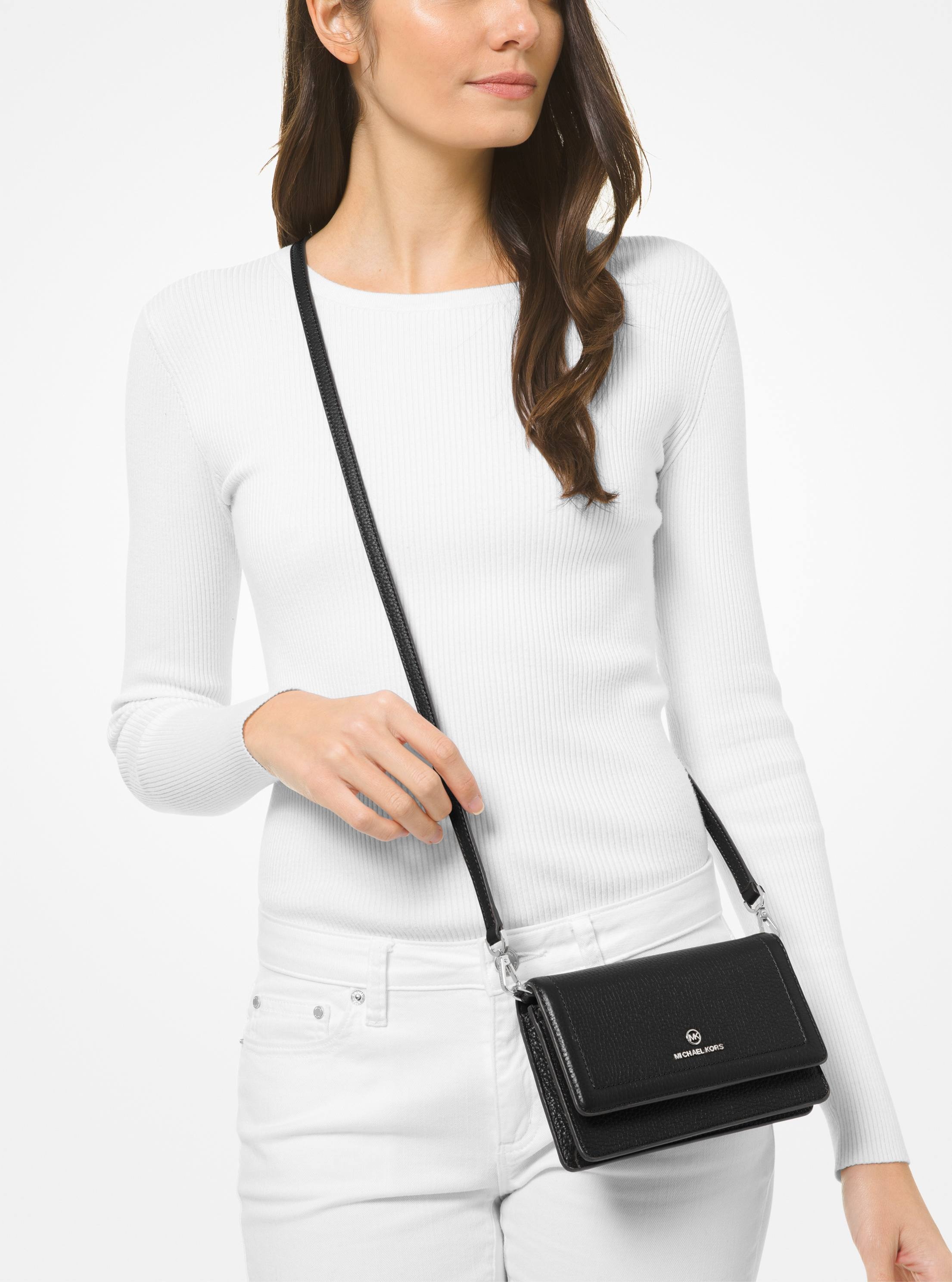 MICHAEL MICHAEL KORS SMALL JET SET CROSSBODY BAG