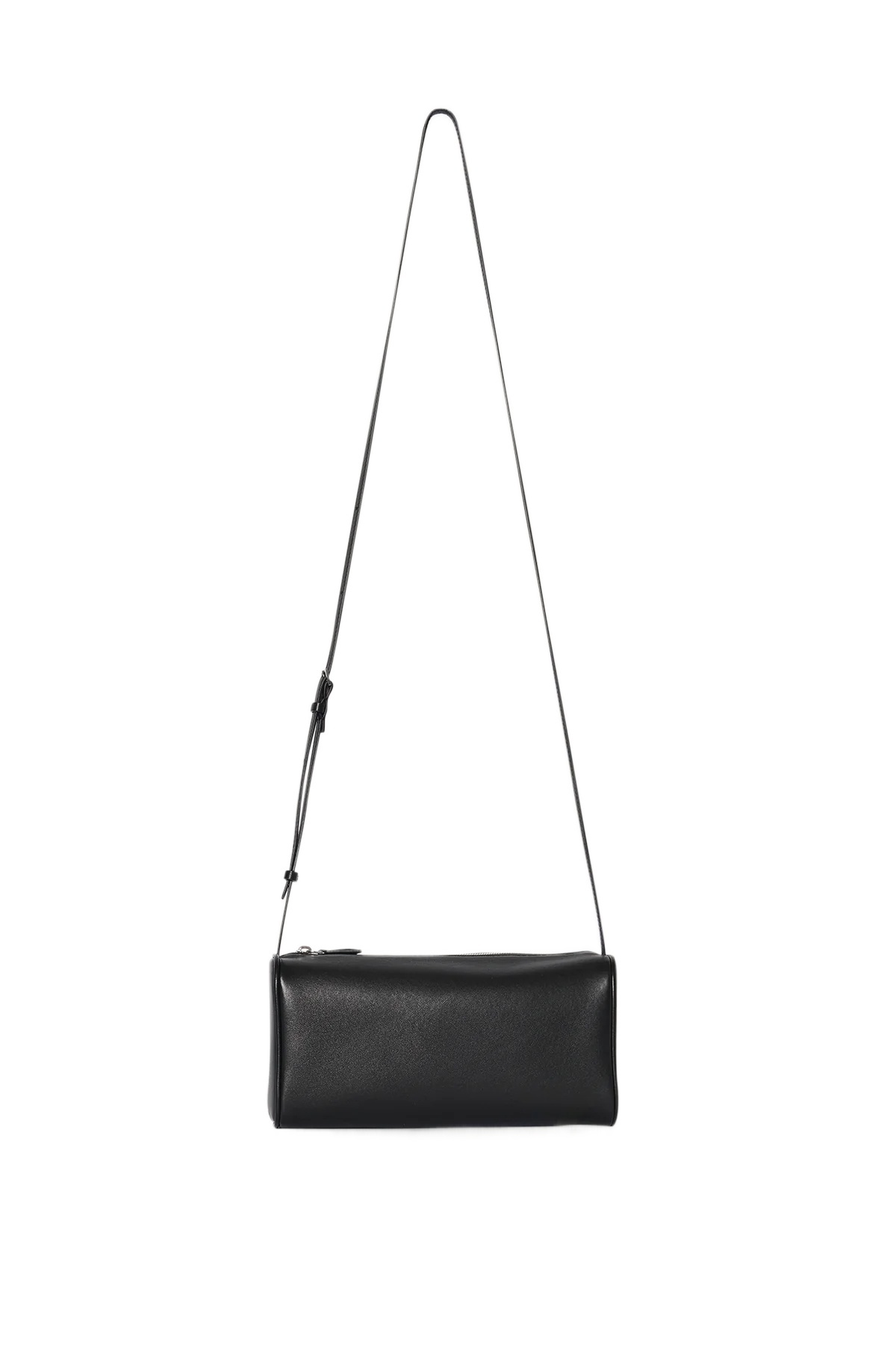 The Row Zippered Crossbody Bag In Black