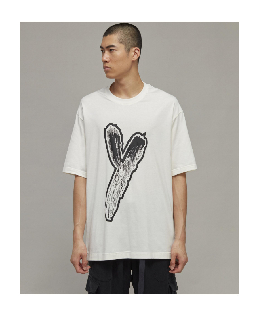 Y-3 Logo-print T-shirt In White