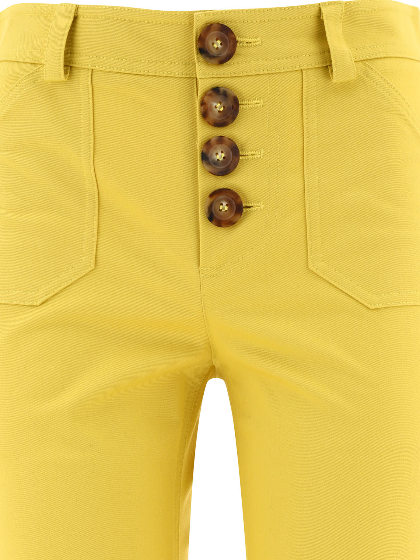 Ines De La Fressange Women's "charlotte" Trousers In Yellow