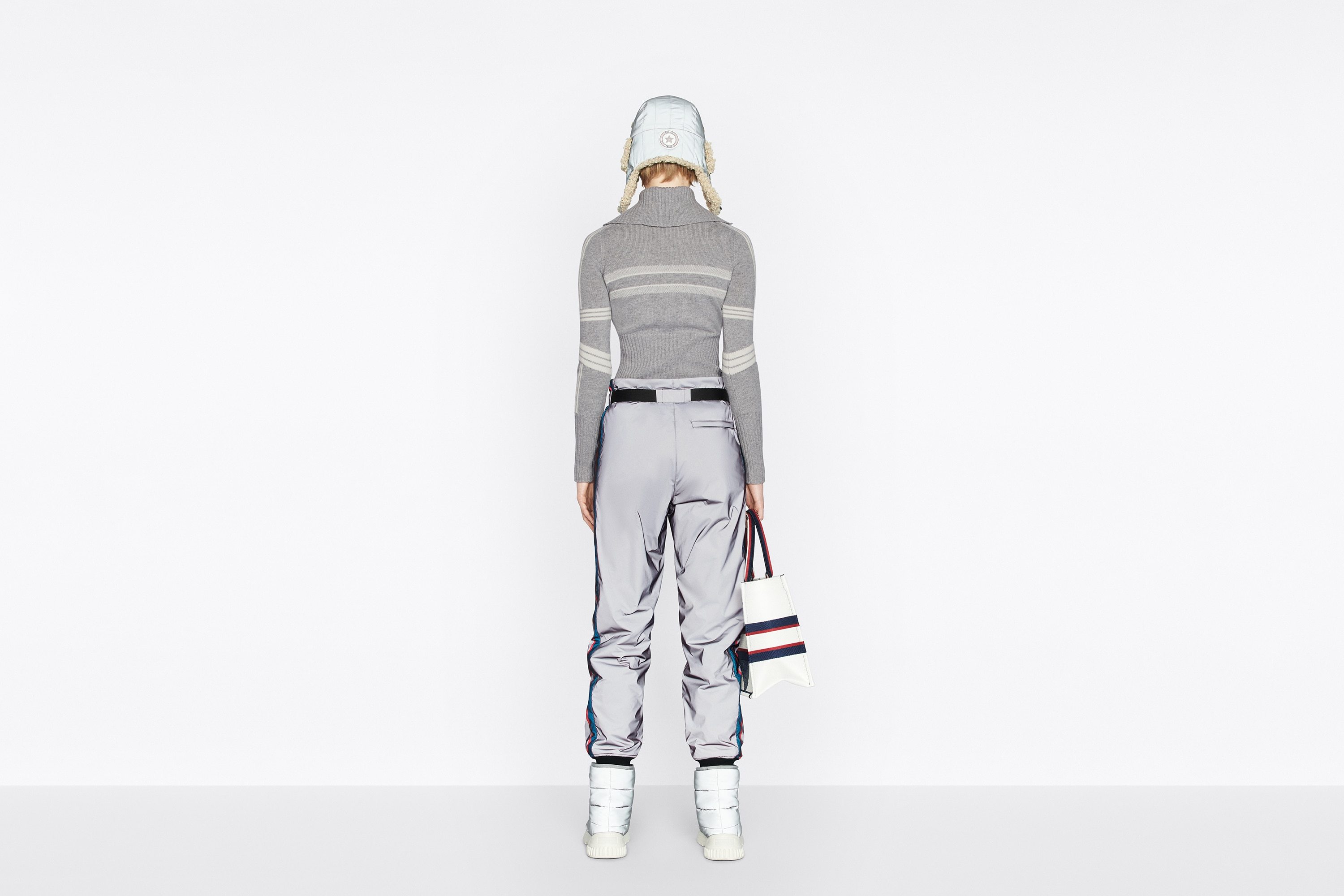Dior Logo Ski Pants In Gray