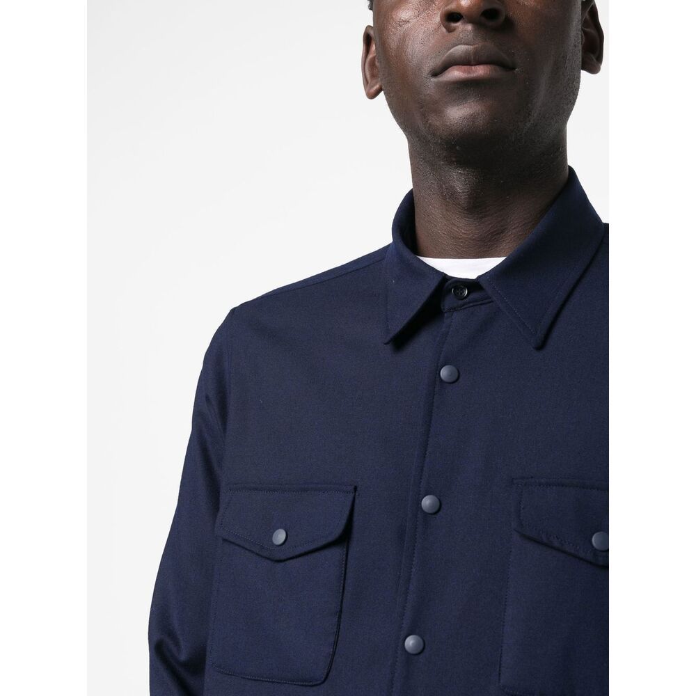 ASPESI BUTTONED-UP LONG-SLEEVED SHIRT