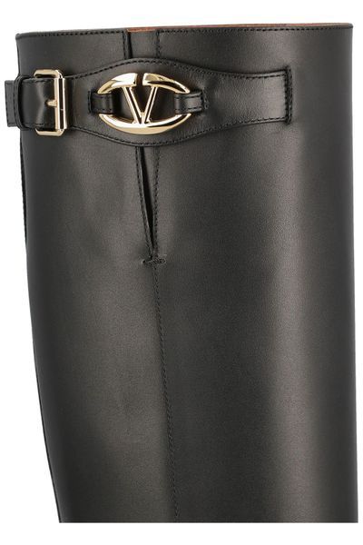 Valentino Garavani Boot Vlogo The Bold Edition Black