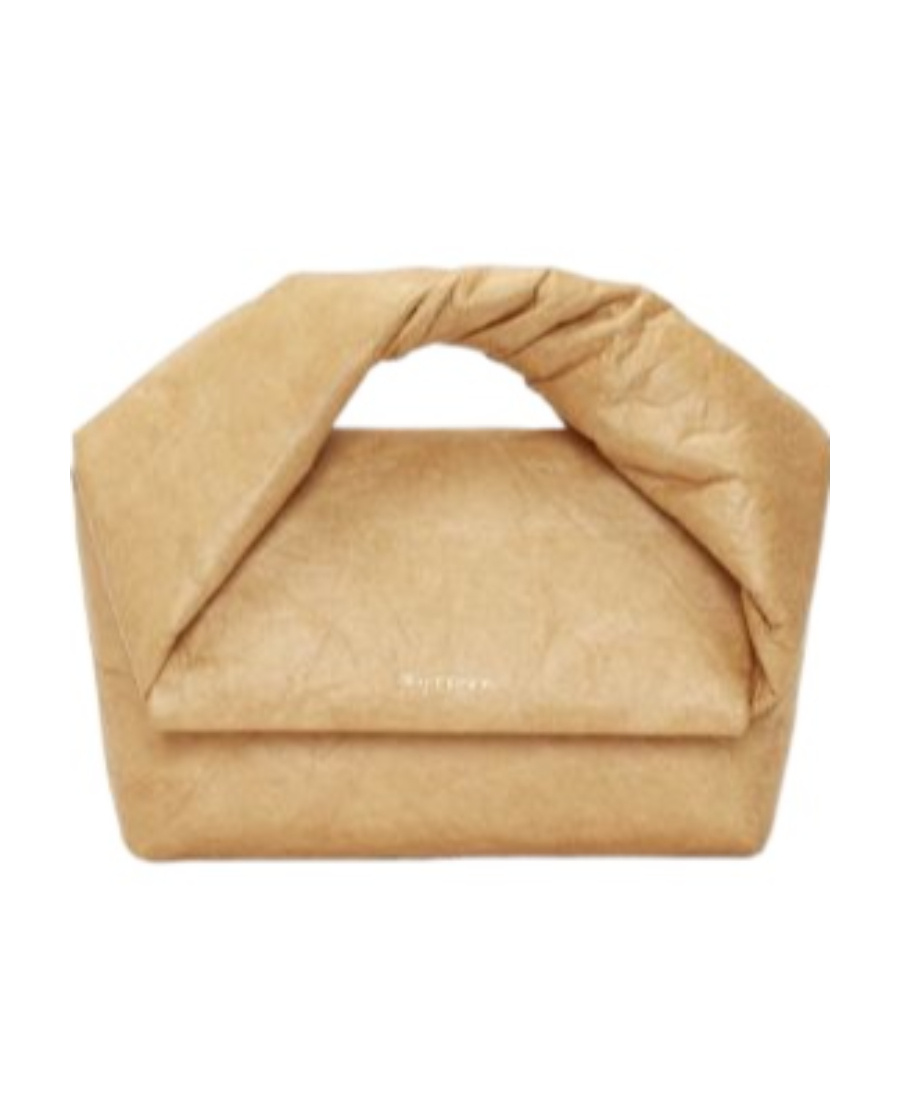 Jw Anderson Medium Twister Handle Bag In Nude