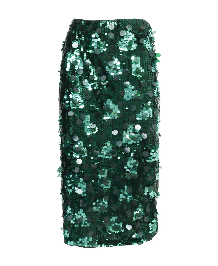 P.A.R.O.S.H P.A.R.O.S.H. ALL-OVER SEQUIN-EMBELLISHED MIDI SKIRT