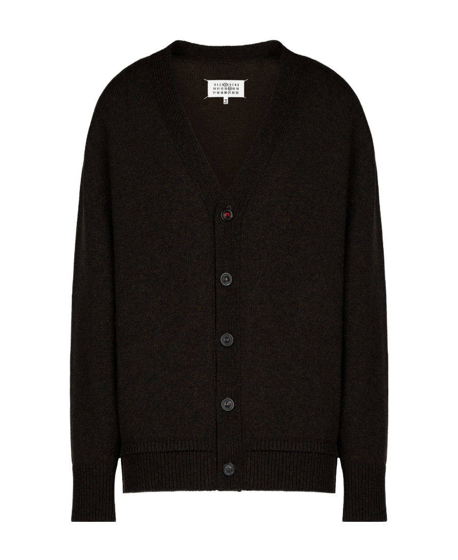 MAISON MARGIELA MAISON MARGIELA FOUR-STITCH KNIT CARDIGAN