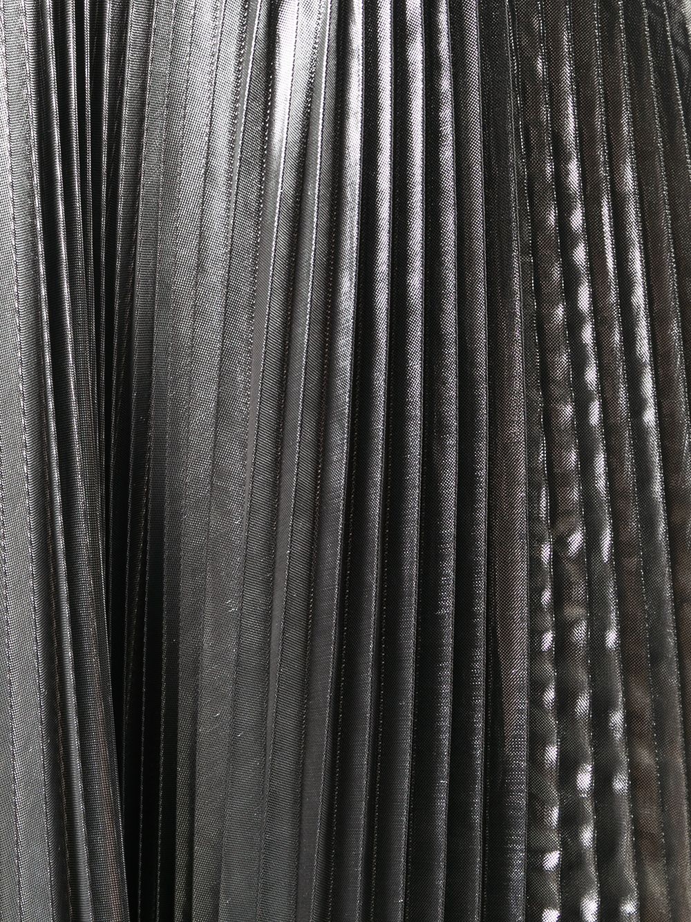 Balenciaga Pleated Skirt In Gray