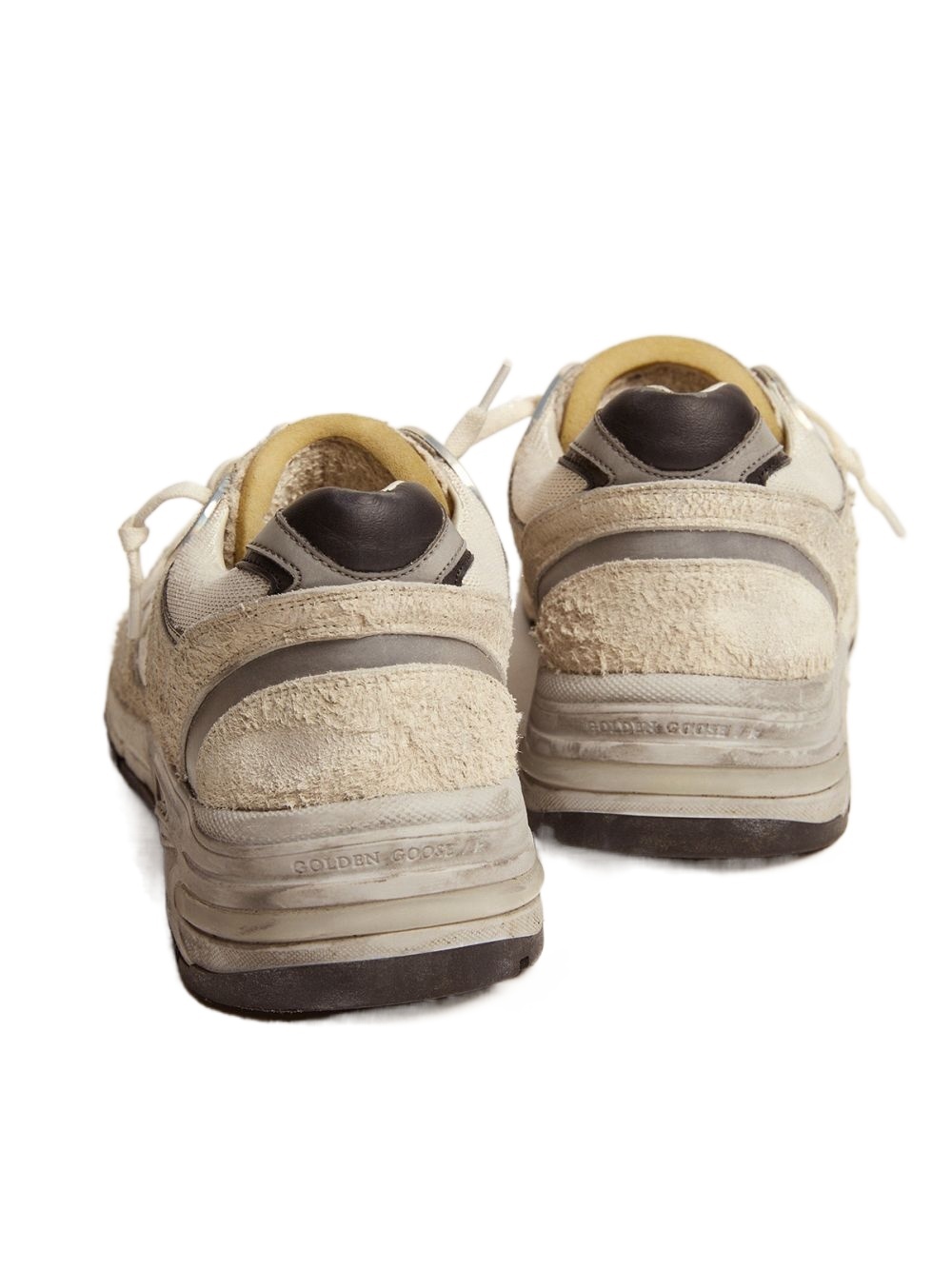 Golden Goose Dad-star Chunky Sneakers In White