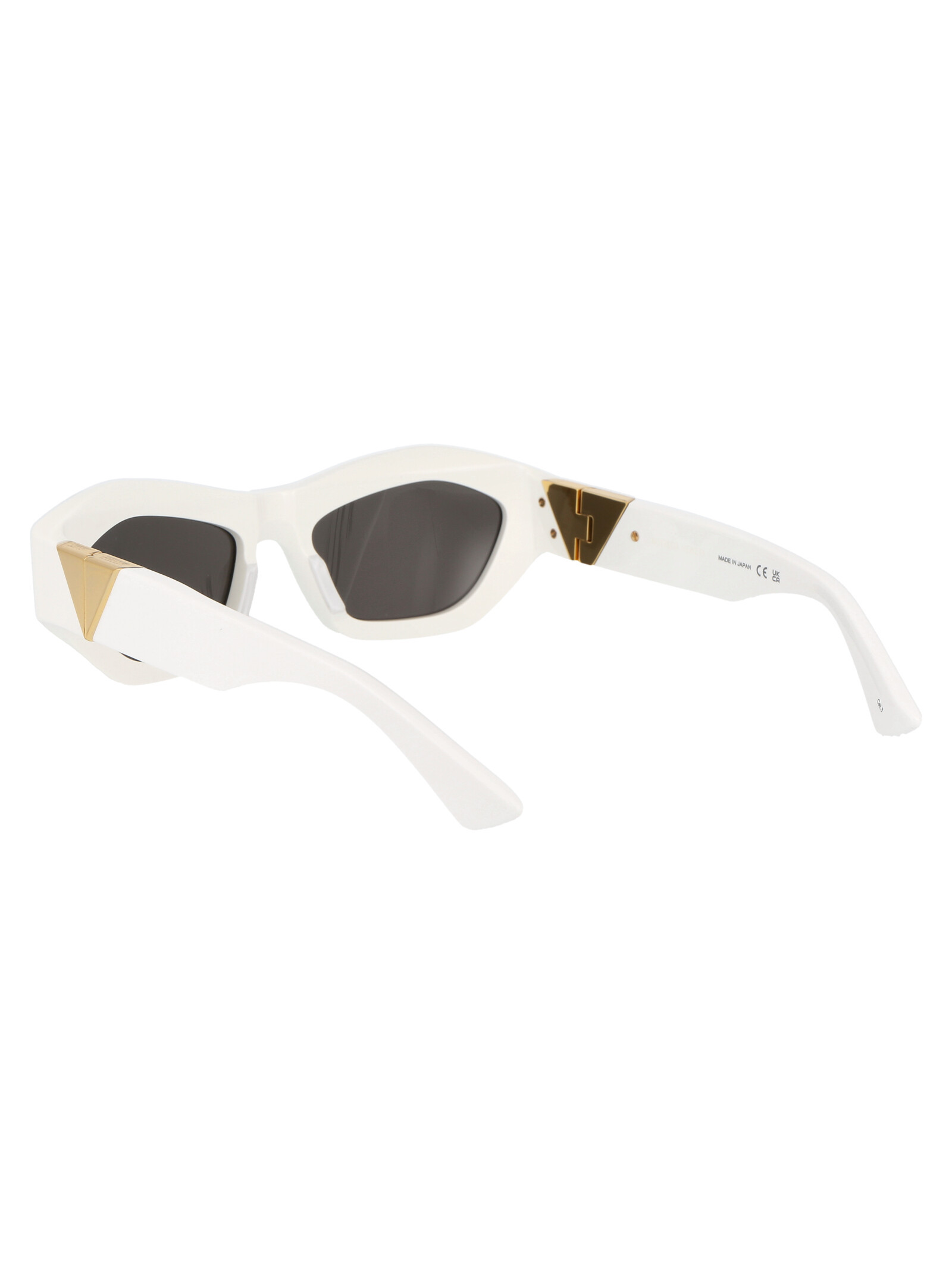 Bottega Veneta Logo Sunglasses In Black
