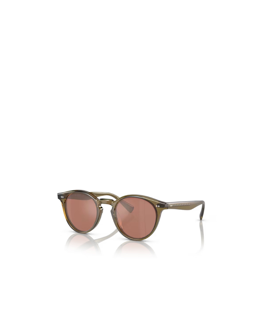 Oliver Peoples Romare Round-frame Sunglasses In Multi