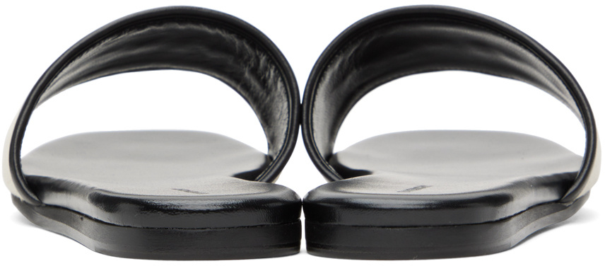 GIVENCHY GIVENCHY 4G EMBROIDERED FLAT SLIDES