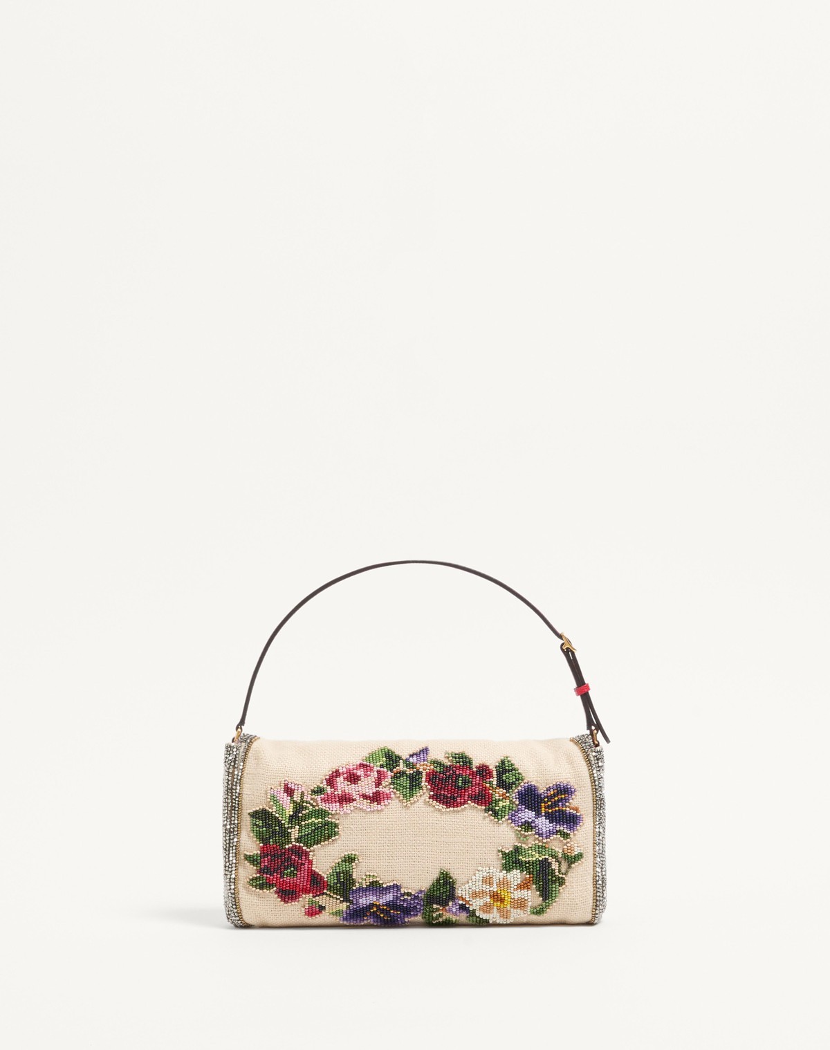 Valentino Garavani Garavani Vain Soft Embroidered Small Shoulder Bag Woman Multicolour Uni